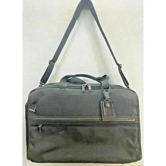 TUMI Alpha 21" Expandable Carry On Bag with Garment Compartment. Style 22122D4 - Picture 1 of 16